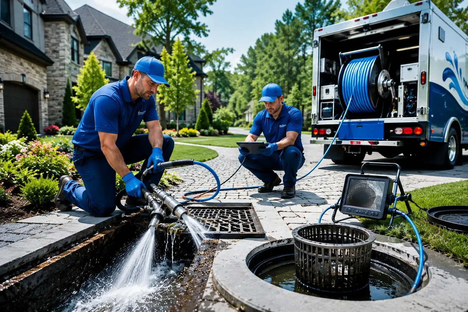 Local outdoor drain cleaning professionals in Flat Rock, IN
