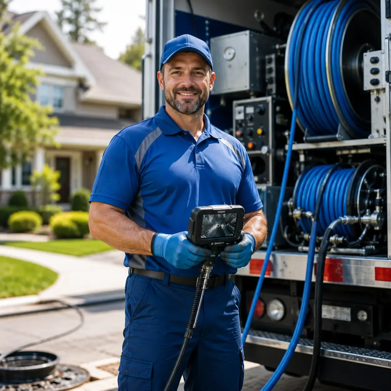 Local outdoor drain cleaning specialists in Flat Rock, IN